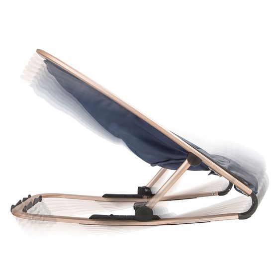 Kindsgut Babywippe - Royalblau / Gold