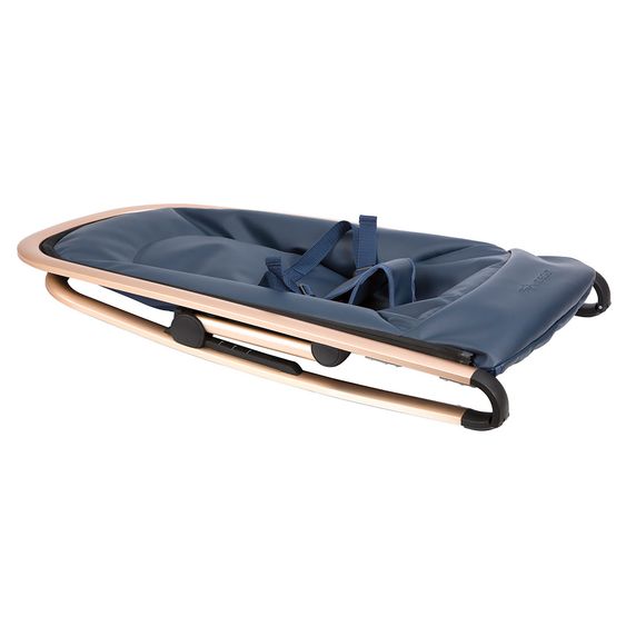 Kindsgut Babywippe - Royalblau / Gold