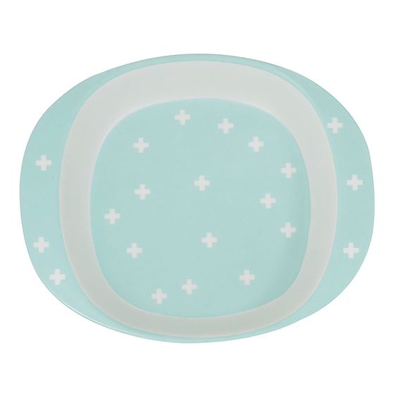 Kindsgut Tableware set - Crosses - Mint