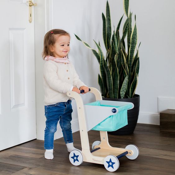 Kindsgut Kinder-Einkaufswagen - Mint