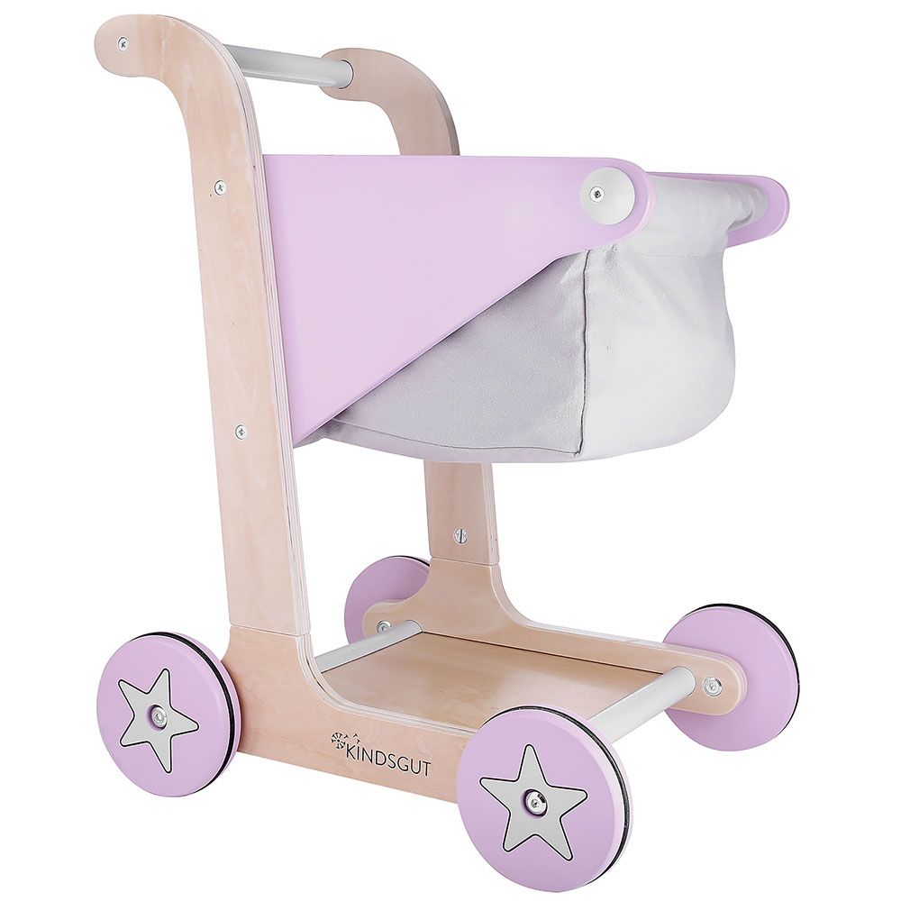 Kindsgut Kinder-Einkaufswagen - Rosa