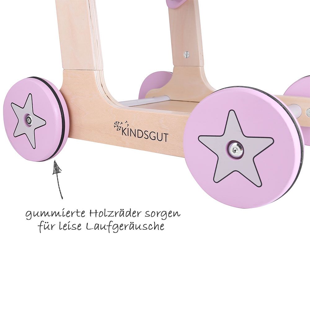 Kindsgut Kinder-Einkaufswagen - Rosa