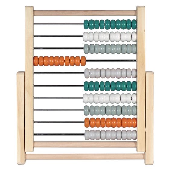Kindsgut Rechenschieber - Abakus - Petrol
