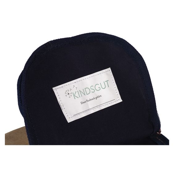 Kindsgut Rucksack - Kita - Royalblau