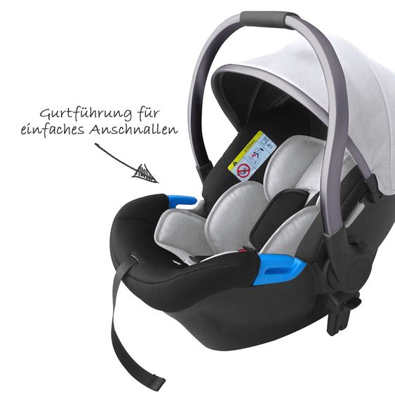 Knorr Baby Babyschale für For You - Grau