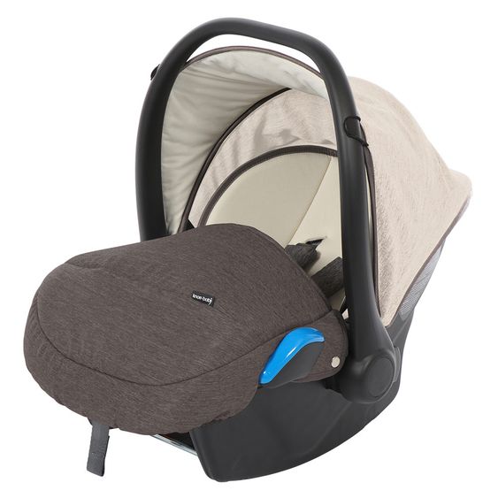 Knorr Baby Babyschale Milan für LIFE+ - Sand-Mokka