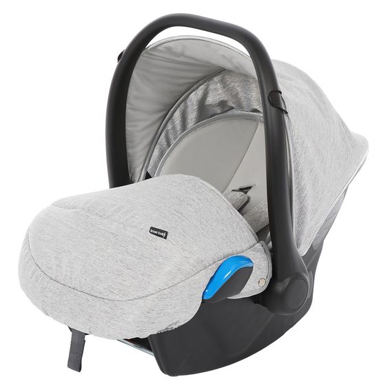 Knorr Baby Babyschale Milan für LIFE+ - Silber-Grau