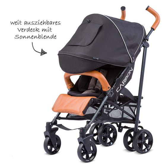 Knorr Baby Buggy Carbon - Schwarz