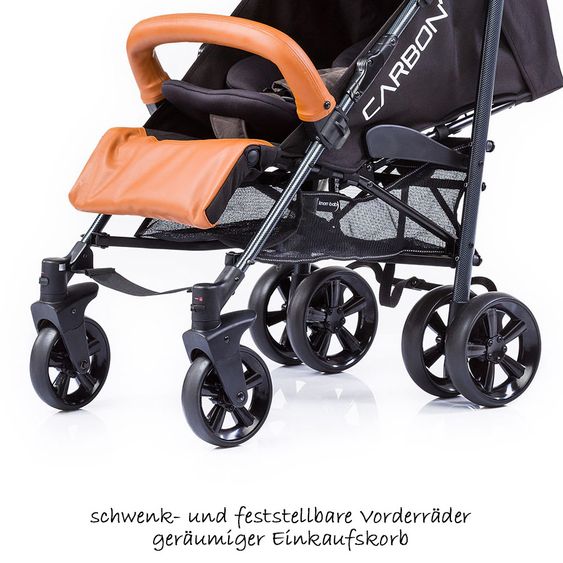 Knorr Baby Buggy Carbon - Schwarz