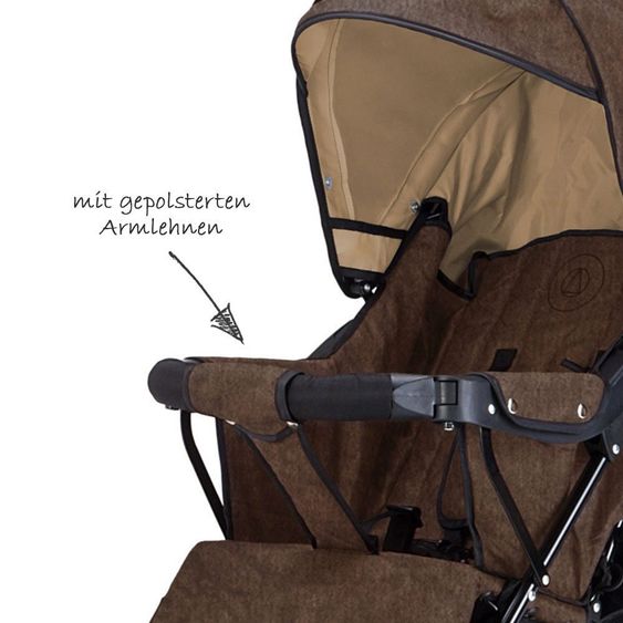 Knorr Baby Buggy Crosser - Melange Braun