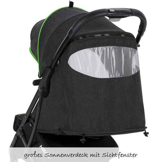 Knorr Baby Buggy Head Sport - Darkgrey-Green