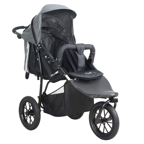 Knorr Baby Sports Car Joggy Novo Active Exclusive - Black Grey