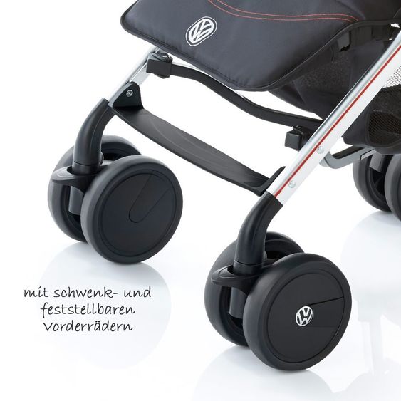 Knorr Baby Buggy Volkswagen Convert - Schwarz Rot