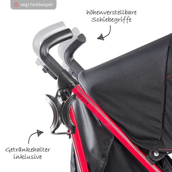 Knorr Baby Buggy Volkswagen GOLF - Schwarz