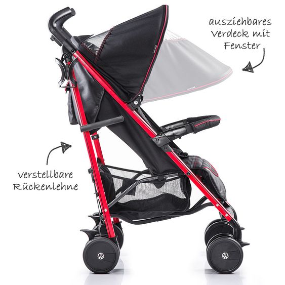 Knorr Baby Buggy Volkswagen GTI - Schwarz Rot