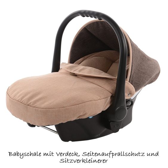 Knorr Baby Kinderwagen-Set Voletto - Sahara-Braun