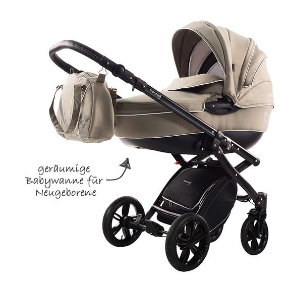 Knorr Baby Kombi-Kinderwagen Alive Born to Ride - Beige