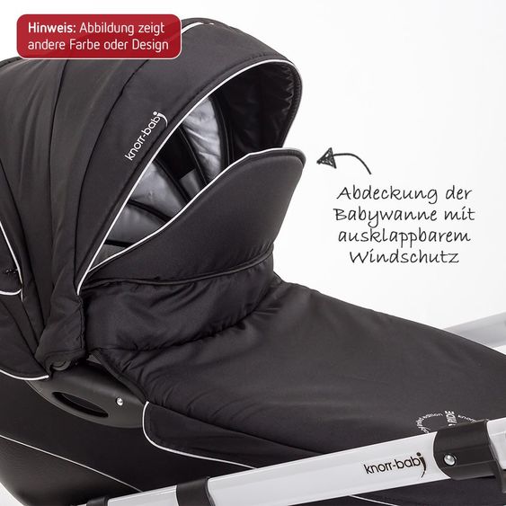 Knorr Baby Kombi-Kinderwagen Alive Born to Ride - Beige