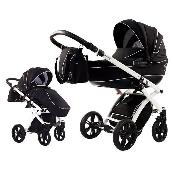 Knorr Baby Kombi-Kinderwagen Alive Born to Ride - Schwarz