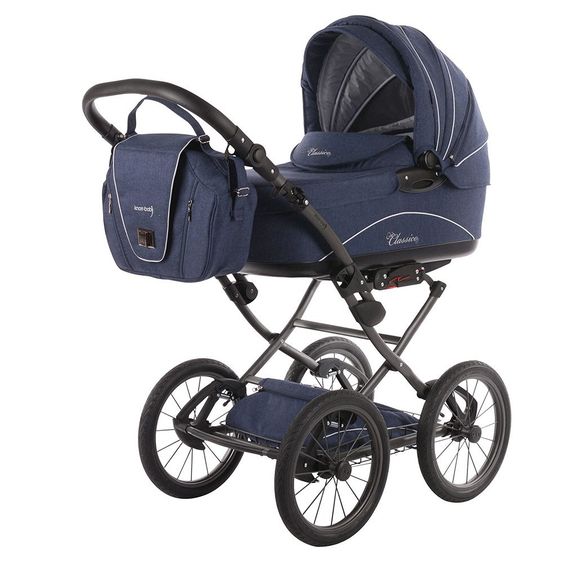 Knorr Baby Kombi-Kinderwagen Classico Emotion - Night Blue