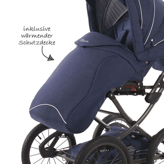 Knorr Baby Kombi-Kinderwagen Classico Emotion - Night Blue