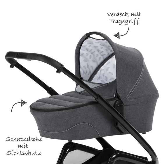 Knorr Baby Kombi-Kinderwagen Dune - Grau