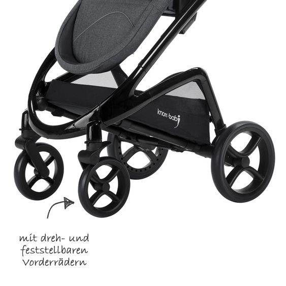 Knorr Baby Kombi-Kinderwagen Dune - Grau