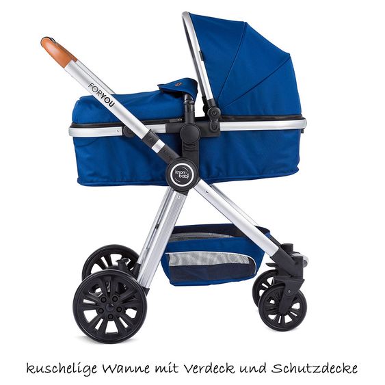 Knorr Baby Kombi-Kinderwagen For You - Blau