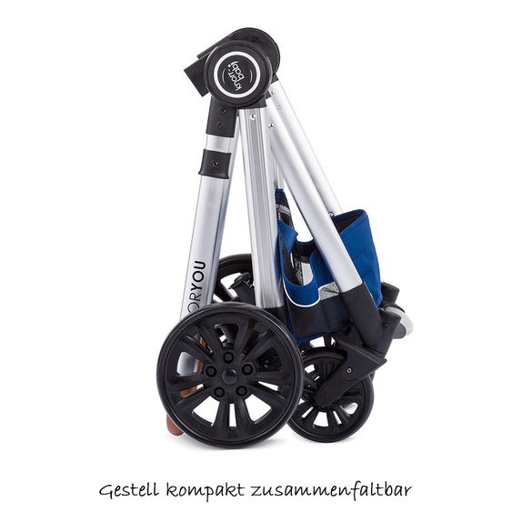 Knorr Baby Kombi-Kinderwagen For You - Blau