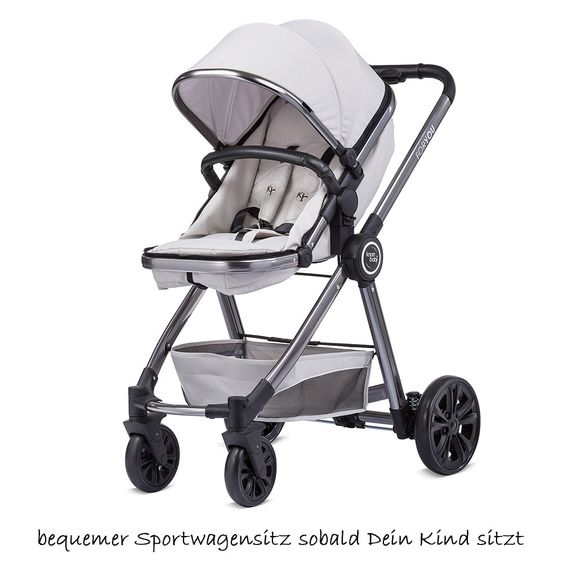 Knorr Baby Kombi-Kinderwagen For You - Grau
