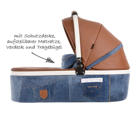 Knorr Baby Kombi-Kinderwagen K-One - Blue Jeans