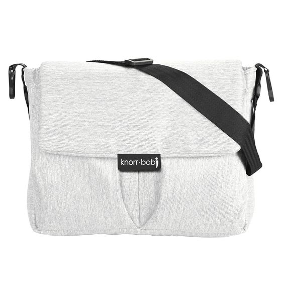 Knorr Baby Kombi-Kinderwagen LIFE+ SET inkl. Babywanne & Sportsitz- Silber-Grau