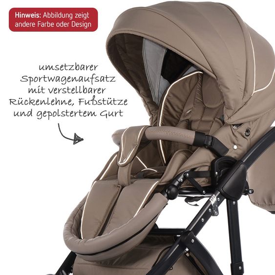 Knorr Baby Combi Stroller Sportime - Grey