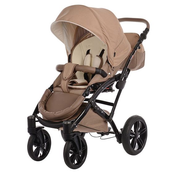 Knorr Baby Kombi-Kinderwagen Voletto Happy Colour - Sand Beige