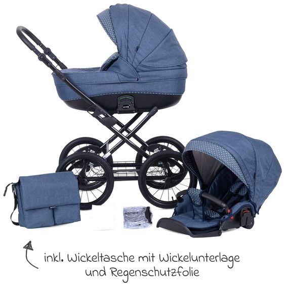 Knorr Baby Set 9 pezzi passeggino Kreta