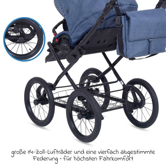 Knorr Baby Set 9 pezzi passeggino Kreta