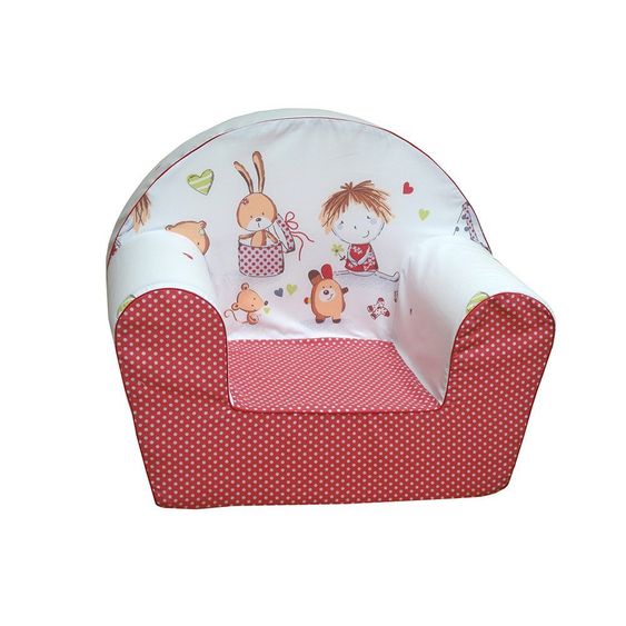 Knorr Baby Mini-Sessel - Spielzimmer - Rot