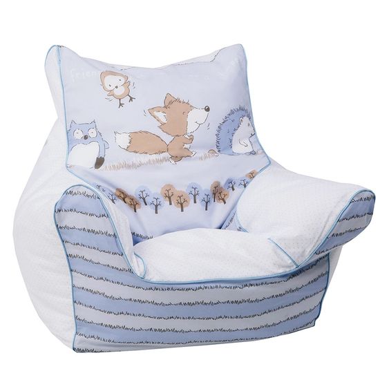 Knorr Baby Mini-Sitzsack - Spielzimmer - Blau
