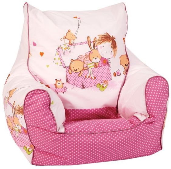 Knorr Baby Mini Sitzsack Spielzimmer - Pink
