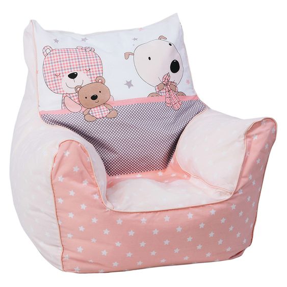 Knorr Baby Mini-Sitzsack - Spielzimmer - Rosa