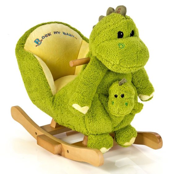 Knorr Baby Schaukeldrache Dino mit Handpuppe