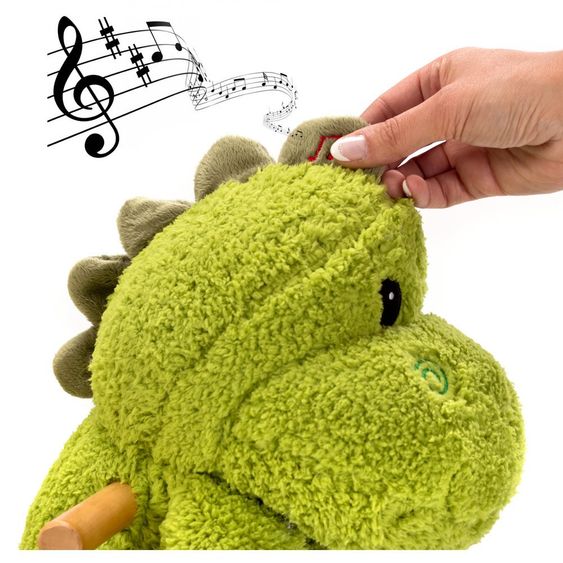 Knorr Baby Schaukeldrache Dino mit Handpuppe