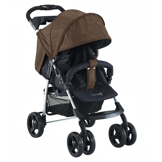 Knorr Baby Passeggino V-Easy Fold - Marrone Melange