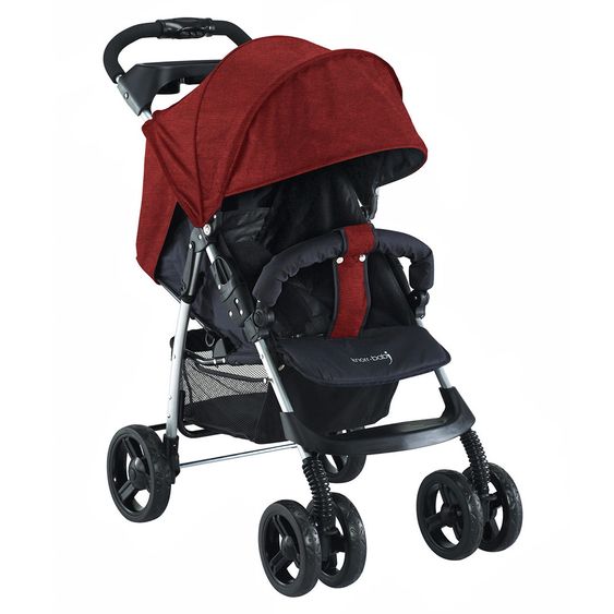 Knorr Baby Passeggino V-Easy Fold - Rosso Melange