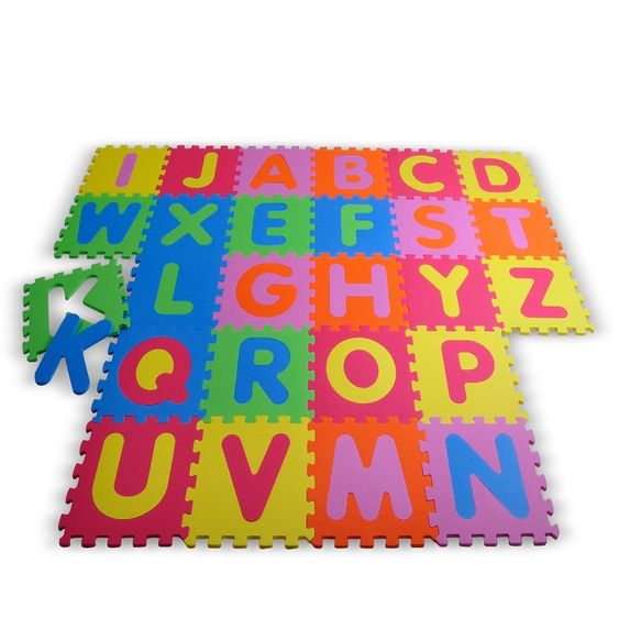 Knorrtoys 26-tlg. Puzzlematte Alphabet - Bunt