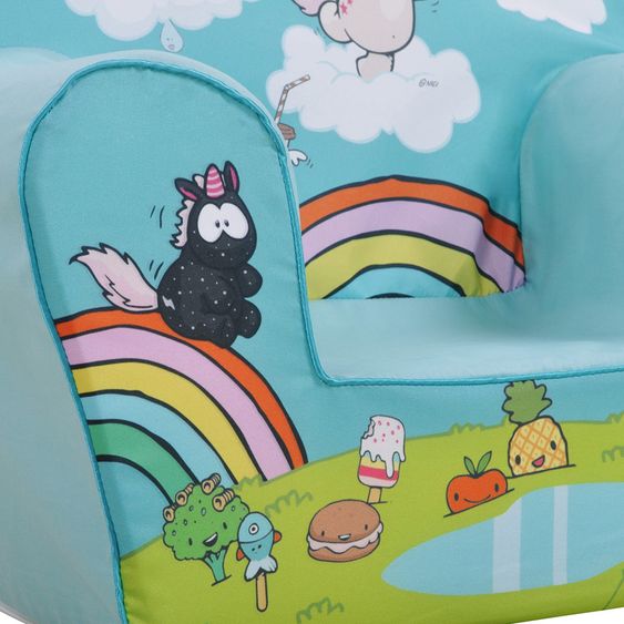 Knorrtoys Kinder-Sessel - Theodor - Carbon Türkis