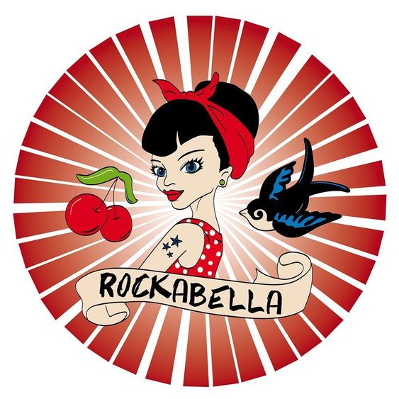 Knorrtoys Kombi-Puppenwagen Coco Rockabella - Rot Schwarz