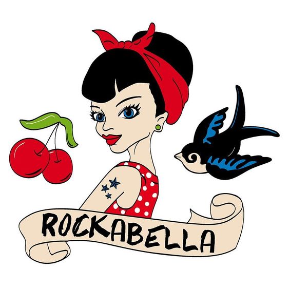 Knorrtoys Kombi-Puppenwagen Coco Rockabella - Rot Schwarz