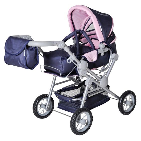 Knorrtoys Kombi-Puppenwagen Twingo-S Diamond - Blue