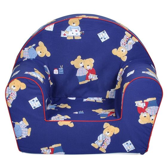 Knorrtoys Mini Sessel Bärchen - Dunkelblau